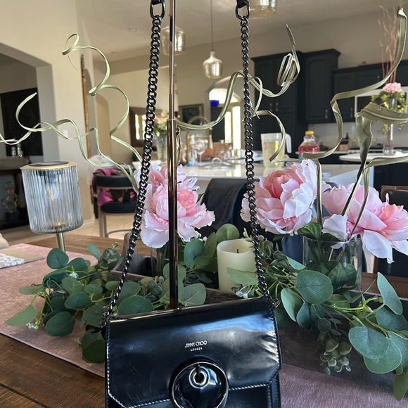 Jimmy Choo Madeline Patent Leather Bag - Picture 10 of 14